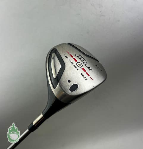Used RH Titleist Pro Titanium 905T Driver 7.5* Extra Stiff Graphite Golf Club