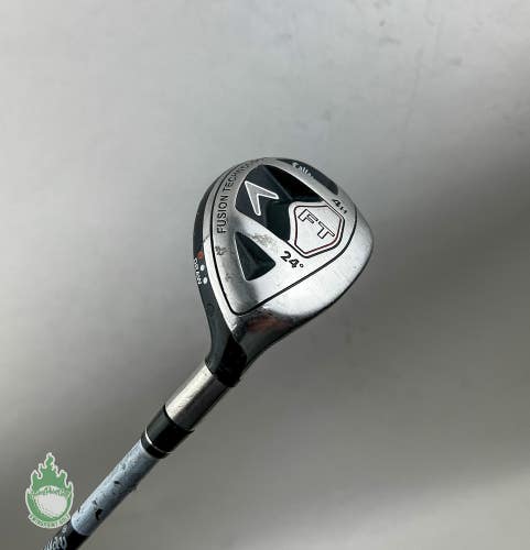 Used Right Handed Callaway FT 4 Hybrid 24* 60g Stiff Flex Graphite Golf Club
