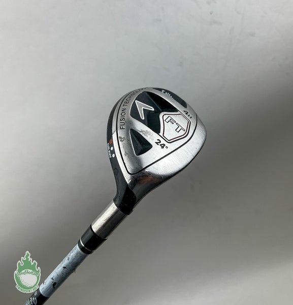 Used Right Handed Callaway FT 4 Hybrid 24* 60g Stiff Flex Graphite Golf Club