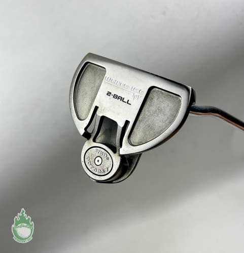 Used Right Handed Odyssey White Ice 2-Ball 34" Putter Steel Golf Club