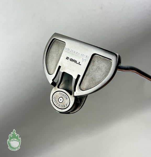 Used Right Handed Odyssey White Ice 2-Ball 34" Putter Steel Golf Club