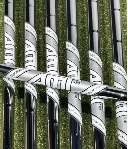 Titleist T100 3G 2023 Forged Iron Set 4-PW Steel AMT Tour White