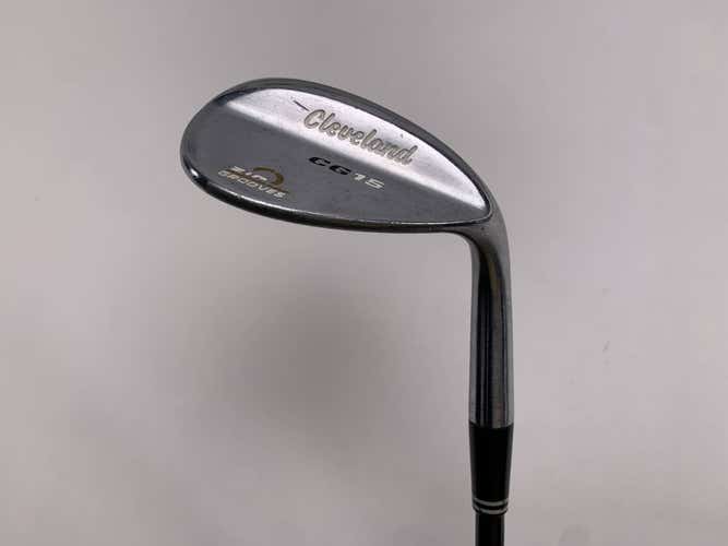 Cleveland CG15 Satin Chrome Lob Wedge LW 60* 12 Bounce Rombax Regular RH