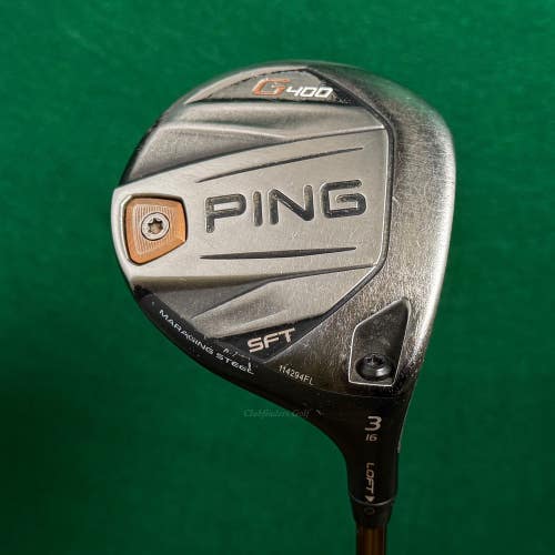 Ping G400 SFT 16 Fairway 3 Wood Ping Alta CB 65-SR Graphite Seniors