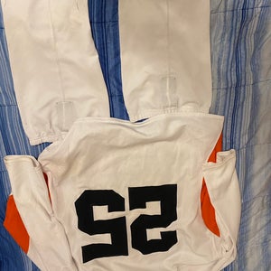 Rit white mens hockey practice jersey