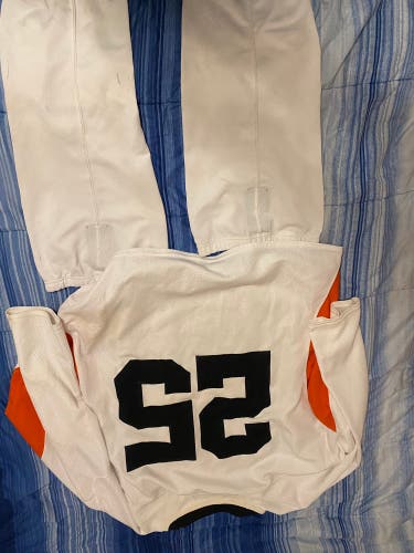 Rit white mens hockey practice jersey