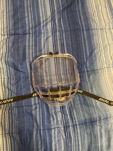 Large Bauer Profile II Facemask Shield (Used)