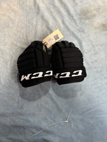 Black Youth CCM LTP Gloves 9" (Used)
