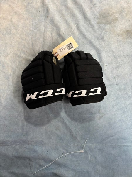 Black Youth CCM LTP Gloves 9" (Used)