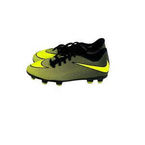 Used Nike Bravata Jr 1 Soccer Cleats Yellow 11692-S000142380