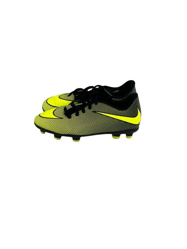 Used Nike Bravata Jr 1 Soccer Cleats Yellow 11692-S000142380