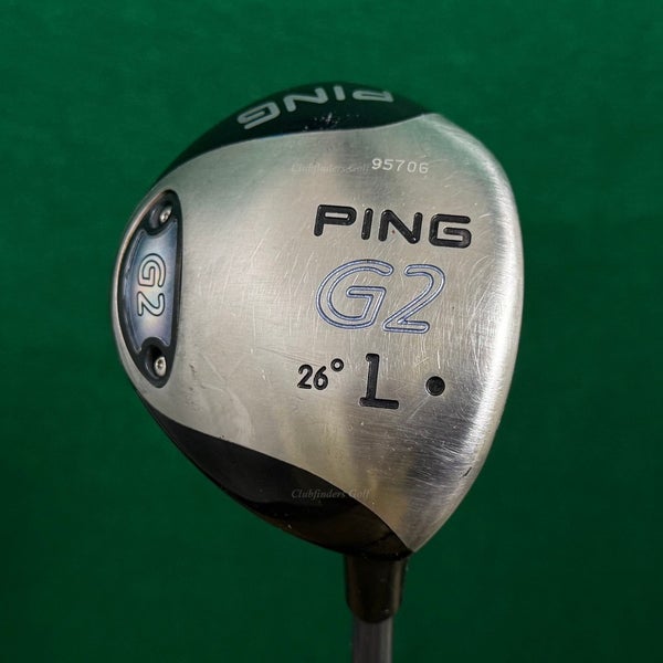 Lady Ping G2 26 Fairway Wood L Factory TFC 100 Graphite Ladies *RARE*