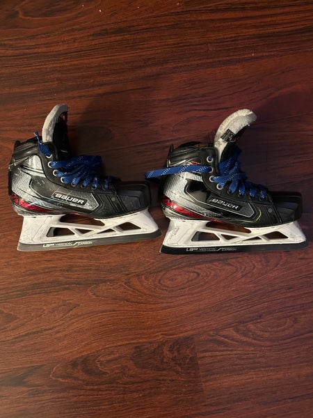 Bauer Vapor 2X Pro Hockey Goalie Skates Extra Wide Width Size 4 (Used)