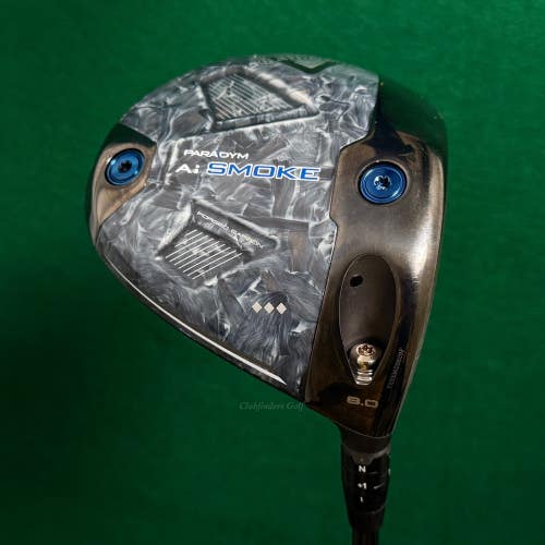 Callaway Paradym Ai Smoke Triple Diamond 8 Driver Kai'li 60X Extra Stiff