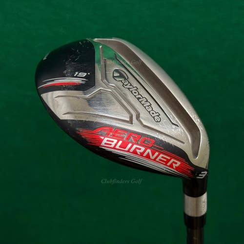 TaylorMade AeroBurner Black 19 3 Hybrid AeroBurner REAX 60-S Graphite Stiff