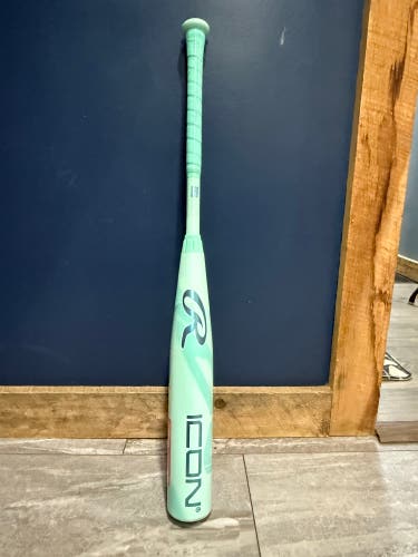 2026 Rawlings Icon Composite USSSA Certified Bat (-8) 22 oz 30" (New)