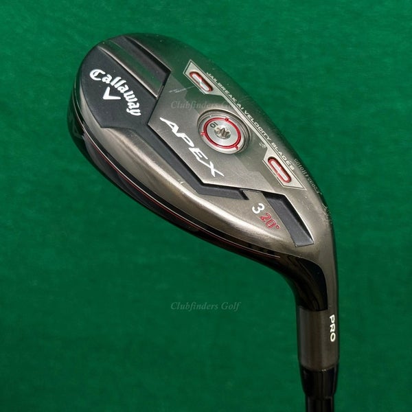 Callaway Apex Pro 2021 20 3 Hybrid Kai'li Red HY 95-X Graphite Extra Stiff