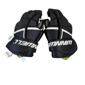 Used WinnWell AMP500 Intermediate Gloves Black 12" 11833-S000166354
