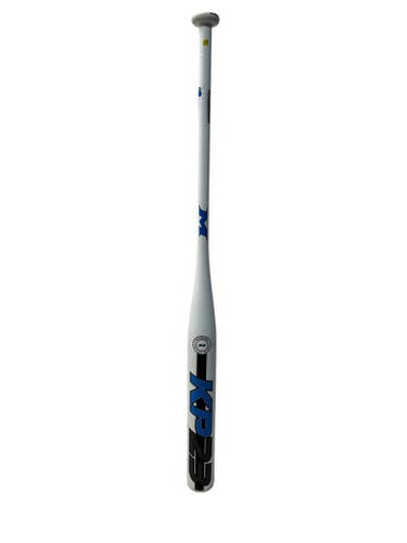Used Miken MSU4KP1L BB/SB Slowpitch Bat White/Black/Royal 34" 11835-S000198885