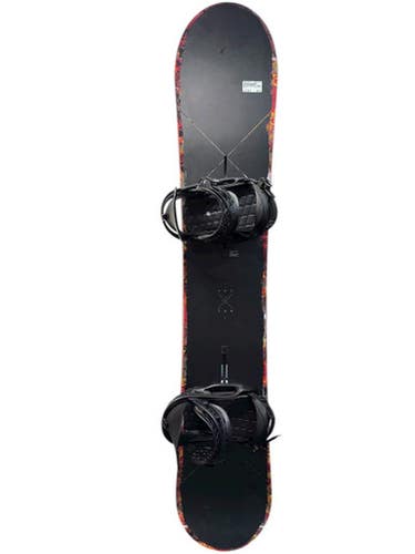 Used Burton CUSTOM Mens Board/Bindings Black 164 cm 11835-S000198887