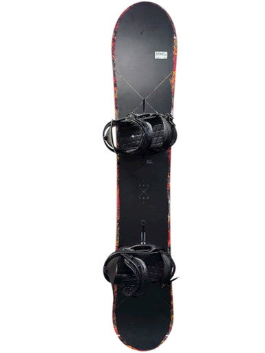 Used Burton CUSTOM Mens Board/Bindings Black 164 cm 11835-S000198887