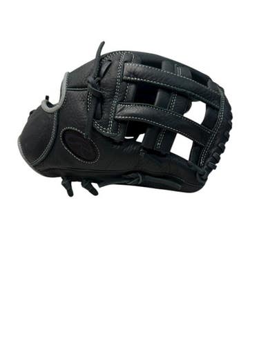 Used Rawlings SPL120AJBB BB/SB Glove RH Throw Black 12" 11835-S000198886