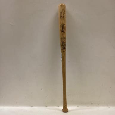 Used Louisville Slugger ATLANTA BRAVES RADIO NETWORK BB/SB Wood Bat 34" 11725-S000491107