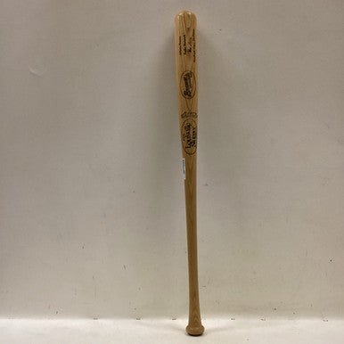 Used Louisville Slugger ATLANTA BRAVES RADIO NETWORK BB/SB Wood Bat 34" 11725-S000491107
