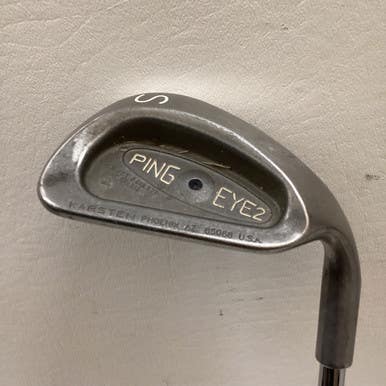 Used Ping EYE 2 BLACK DOT Golf Wedge Mens RH Sand Wedge 11725-S000491112