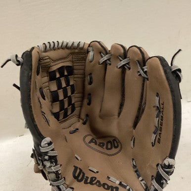 Used Wilson A200 BB/SB Glove RH Throw Brown 11 1/2" 11725-S000492515