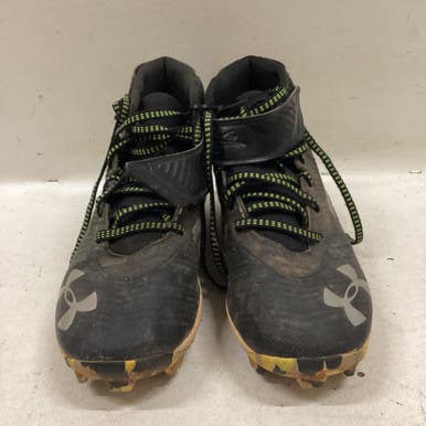 Used Under Armour BH BB/SB Cleats Black Junior 04 11725-S000492529