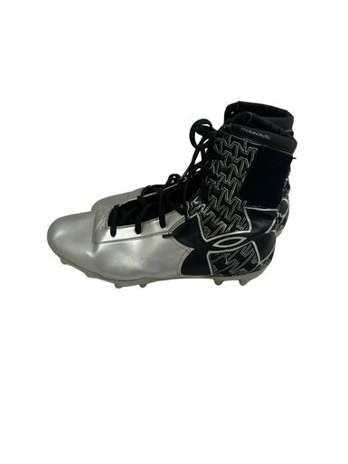 Used Under Armour C1N Jr FB Cleats Black Junior 06 11692-S000142361
