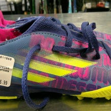 Used Adidas Soccer Indoor Shoes Navy Blue Junior 01 11868-S000065878