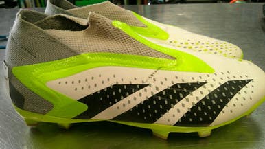 Used Adidas Soccer Cleats White Junior 01 11868-S000065887