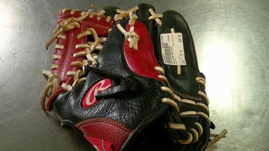 Used Rawlings RCS175S BB/SB Glove RH Throw Black 11 3/4" 11868-S000065871