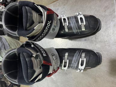 Used Rossignol EVO 70 Mens DH Ski Boot White 305 MP - M12.5 11605-S000207727
