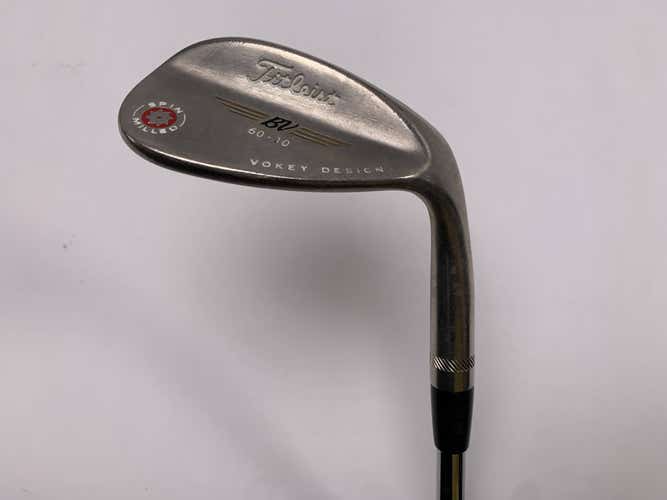 Titleist Vokey Spin Milled Black 2009 Lob Wedge LW 60* 10 Bounce Wedge RH