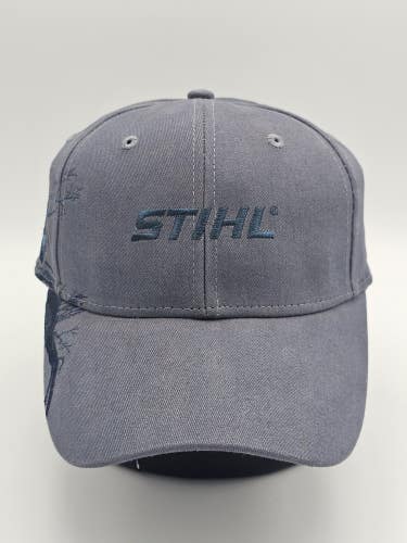 Vintage Stihl Wildlife Crappie Fishing Promo Dri-Duck Hat Cap Strapback