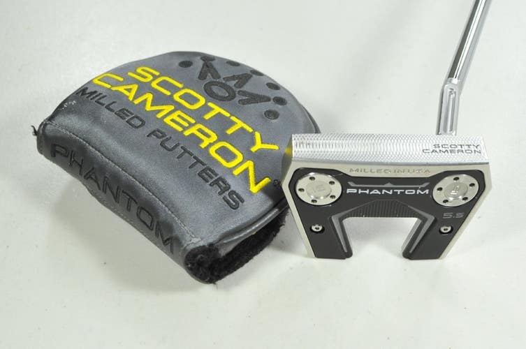 Titleist 2024 Scotty Cameron Phantom 5.5 33" Putter RH Steel with Cover # 203835