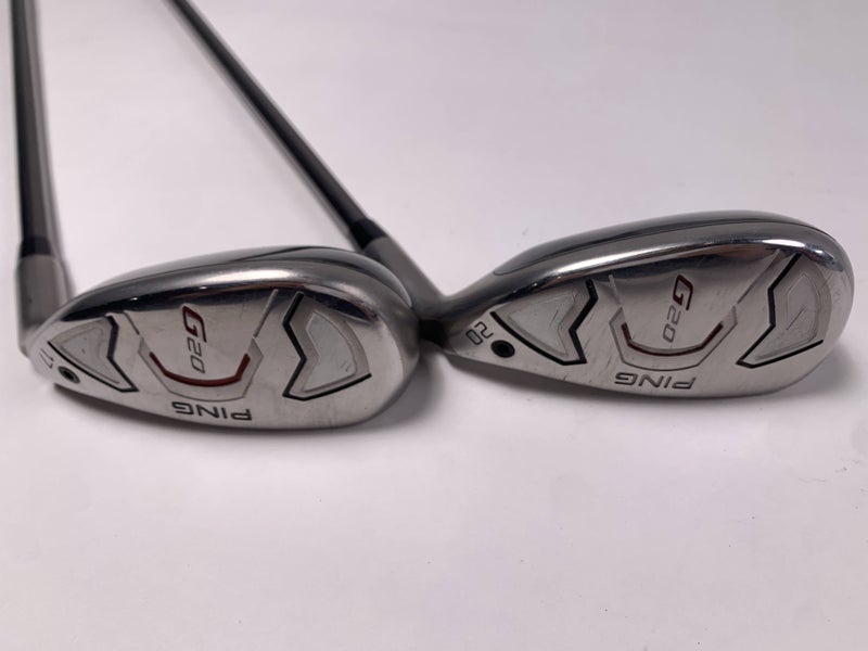 Ping G20 2 & 3 Hybrid Set 17* 20* TFC 169 H Regular Graphite Mens RH