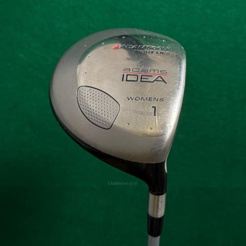 Lady Adams Tight Lies Idea Driver 1 Wood Factory SuperShaft Graphite Women's