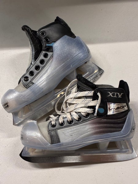 Junior Bauer Vapor XIV Goalie Skates (Sz.1D)