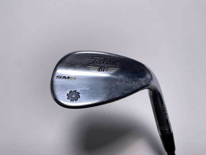 Titleist Vokey SM6 Tour Chrome Sand Wedge SW 54* 14 Bounce Wedge Steel Mens RH