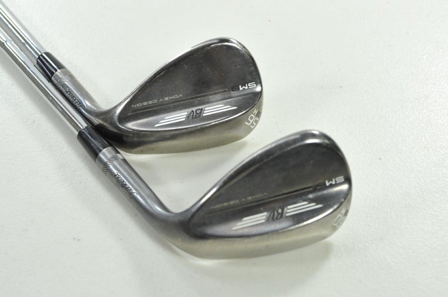 Titleist Vokey SM9 Brushed Steel 56*, 60* Wedge Set Right X-Stiff Steel # 203803