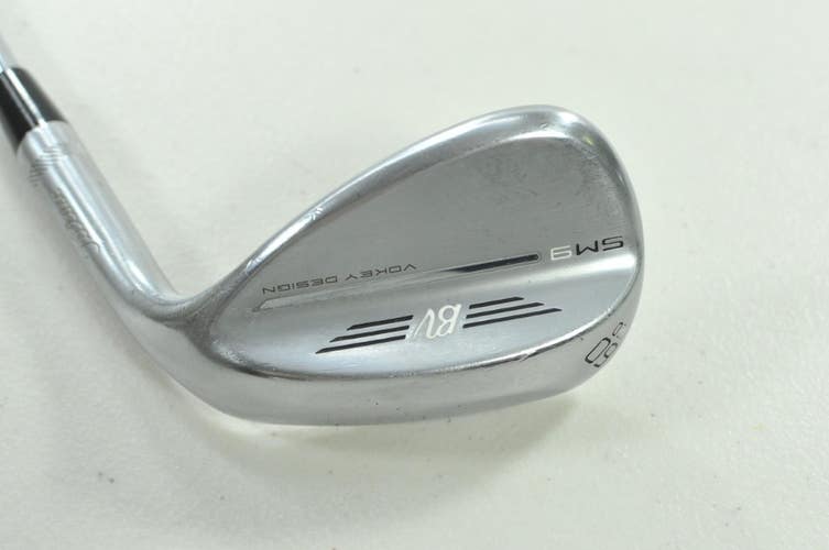 Titleist Vokey SM9 Tour Chrome 60*-12D Wedge Right BV Wedge Flex Steel # 203810