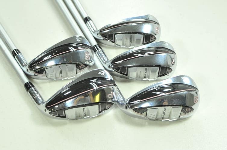Cobra T-Rail 2021 Ladies 6-PW Iron Set RH 45g Womens Flex Graphite #203743