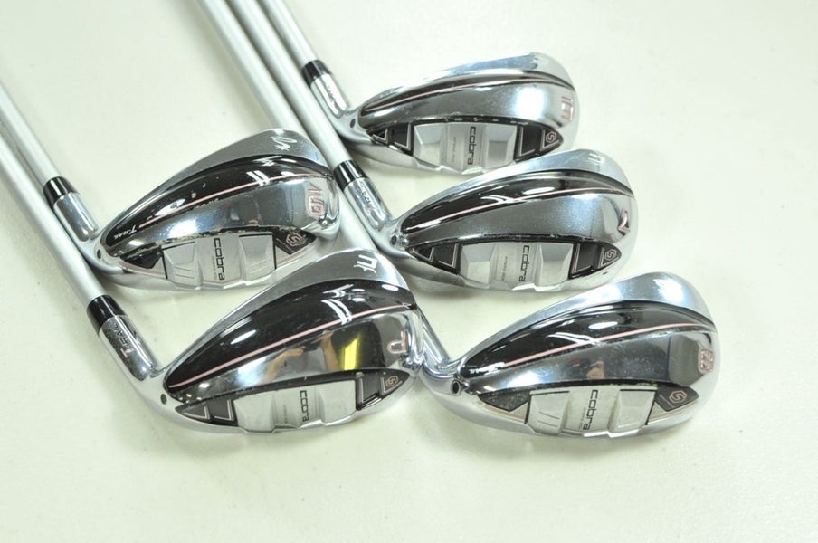 Cobra T-Rail 2021 Ladies 6-PW Iron Set RH 45g Womens Flex Graphite #203743