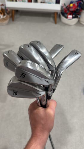 Men's 2023 Sub 70 Sub 70 699 V3 Irons Iron Set Right Handed Iron Set Regular Flex Steel Shaft (Used)