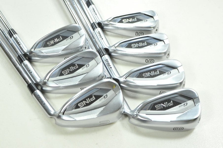 Ping G425 5-W,UW Iron Set Stiff Flex Black Dot Right DG S300 105g Steel # 203797