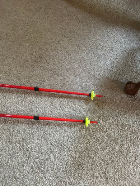 46in (115cm) Leki World Cup Lite SL Racing Ski Poles (Used)